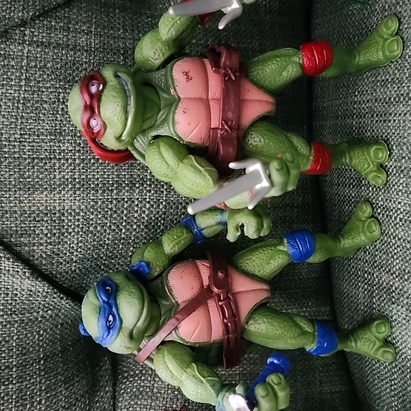 Teenage Mutant Ninja Turtles TMNT Action Figures Set - Picture 3 of 13
